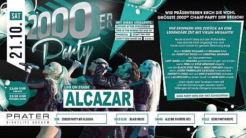 2000er Party mit Alcazar