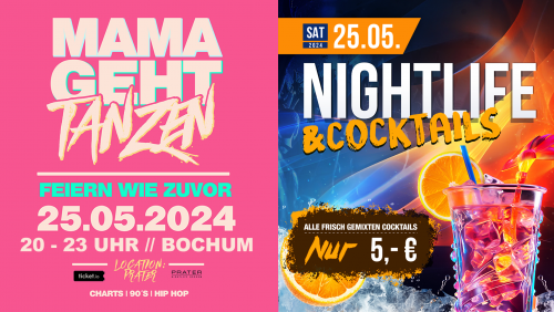2 Events in 1 Nacht 